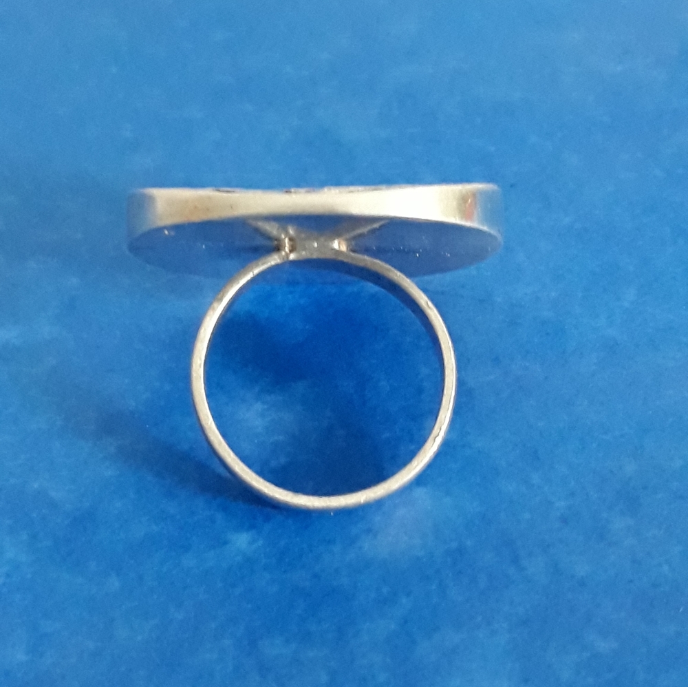 925 SILVER RING. # 7.5 - Picture 4 of 9